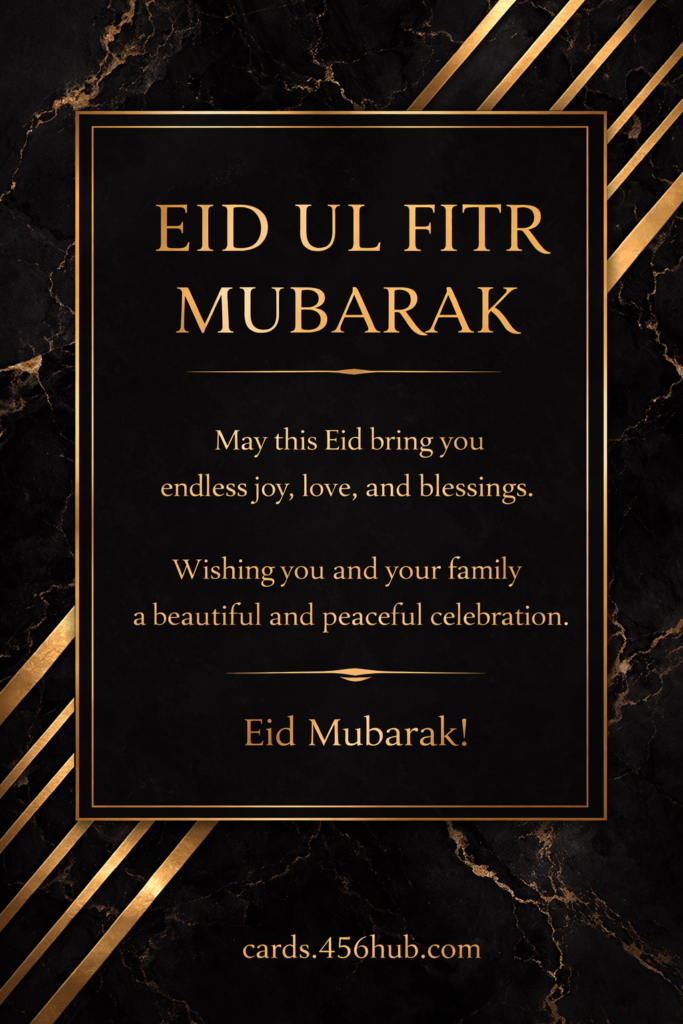 Eid ul fitr Mubarak greeting cards-for- Kids