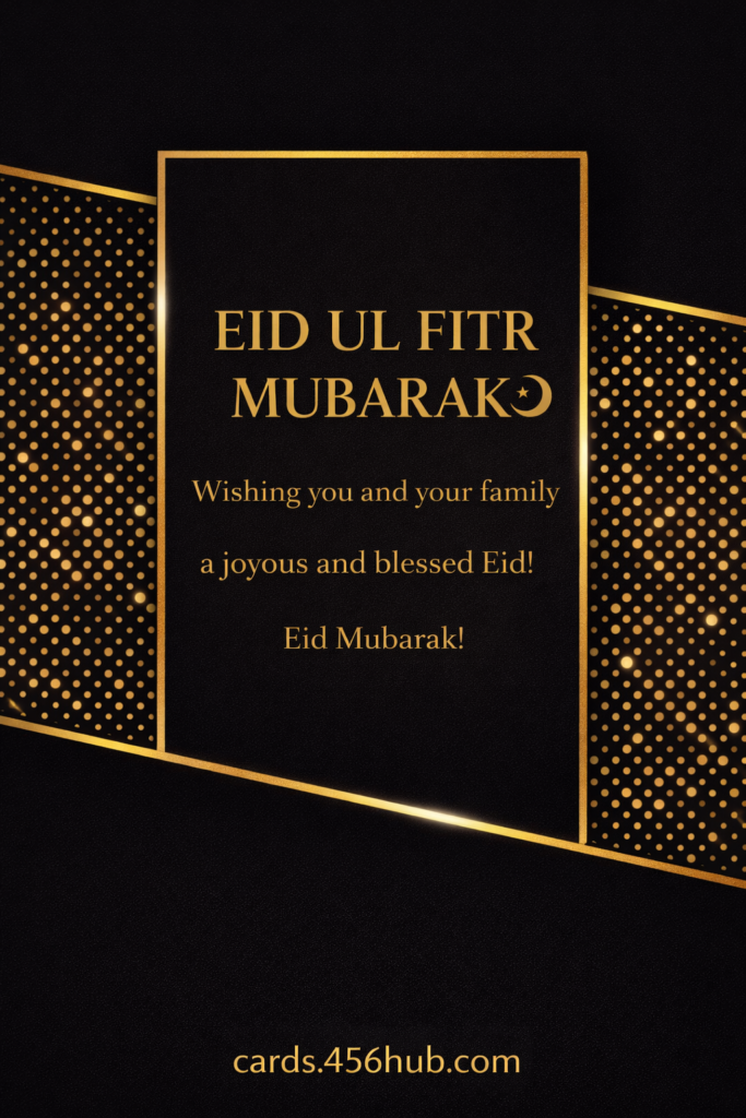 Eid ul fitr Mubarak greeting cards-for- Kids