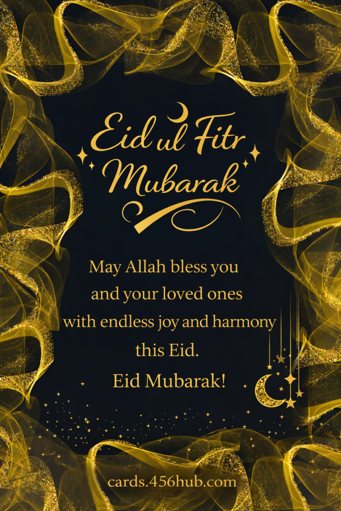 Eid ul fitr Mubarak greeting cards-for- Kids