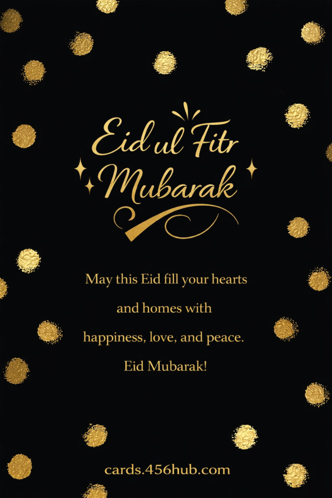 Eid ul fitr Mubarak greeting cards-for- Kids