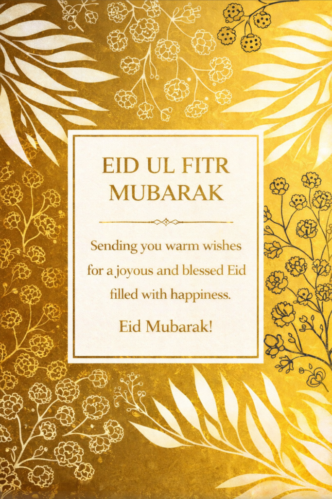 Eid ul fitr Mubarak greeting cards-for- Kids