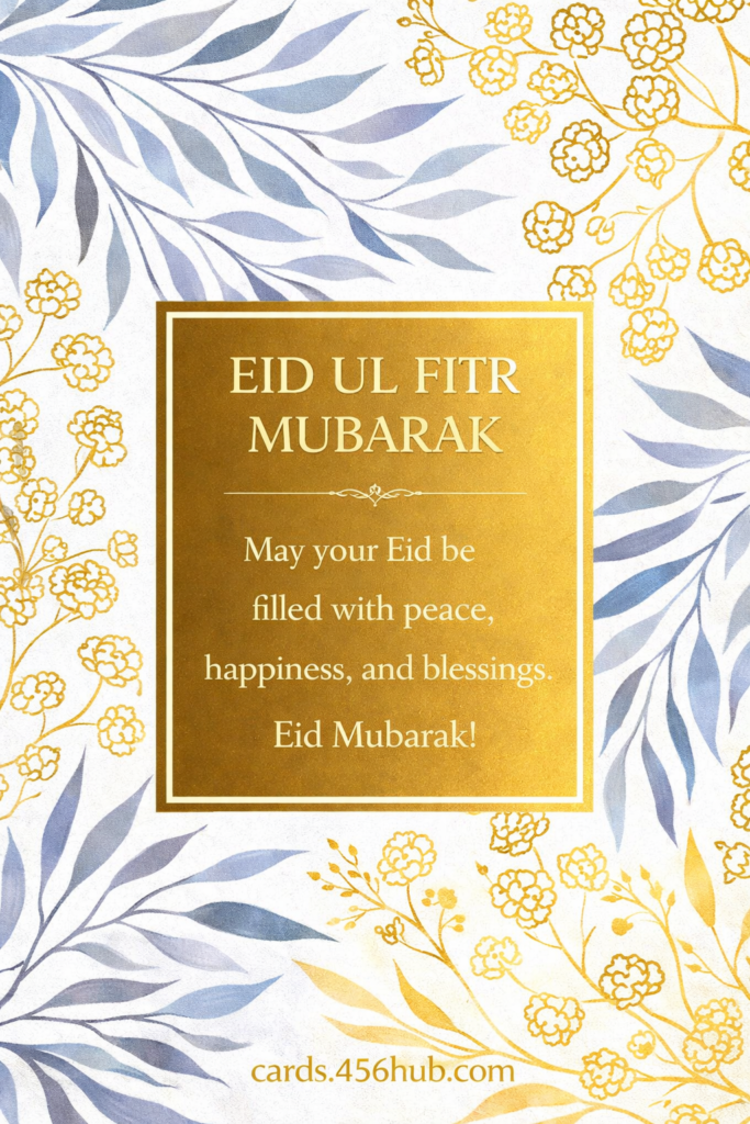 Eid ul fitr Mubarak greeting cards-for- Kids