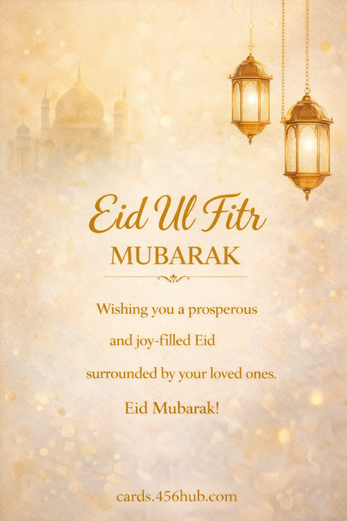 Eid ul fitr Mubarak greeting cards-for- Kids