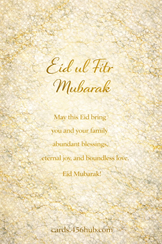 Eid ul fitr Mubarak greeting cards-for- Kids