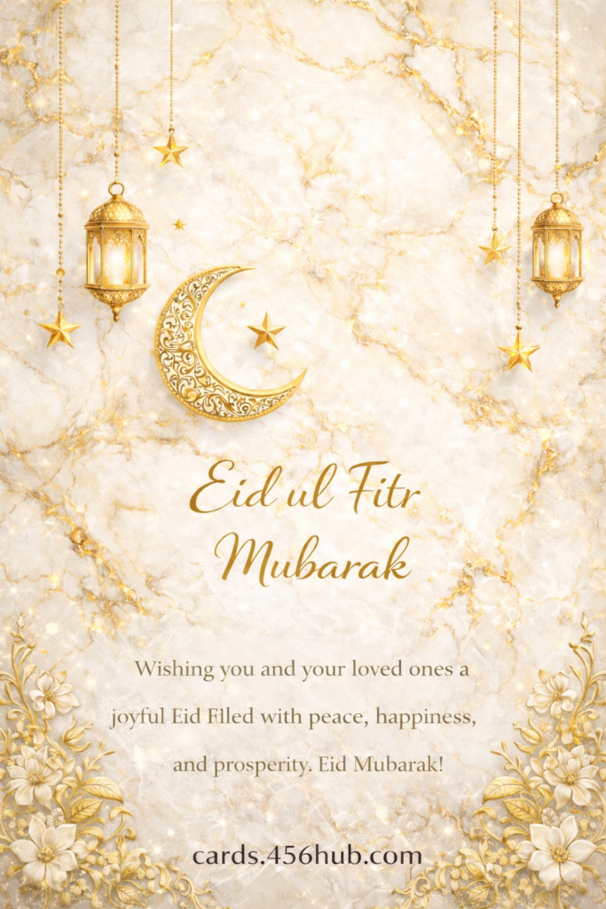 Eid ul fitr Mubarak greeting cards-for- Kids