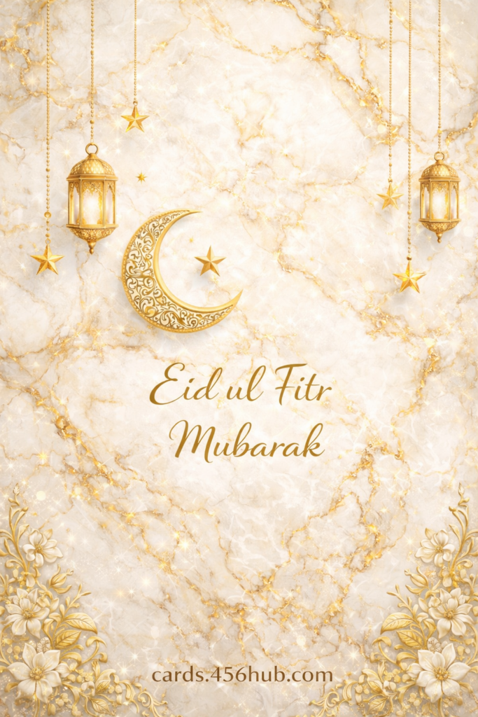 Eid ul fitr Mubarak greeting cards-for- Kids