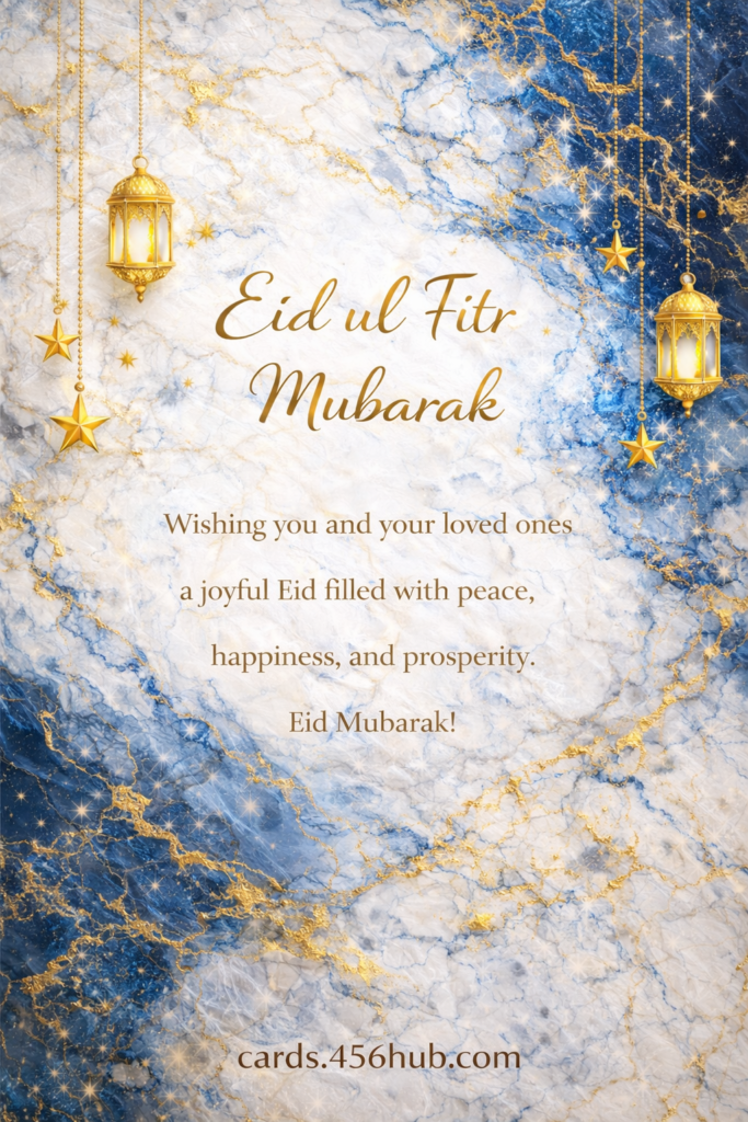 Eid ul fitr Mubarak greeting cards-for- Kids