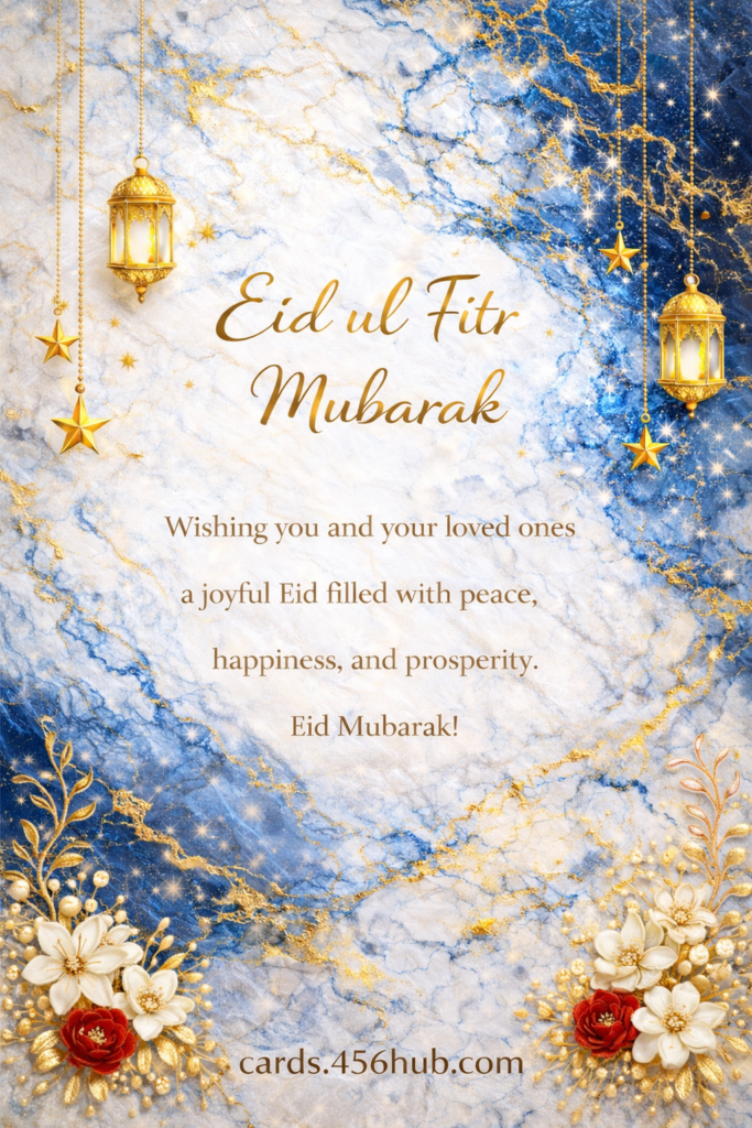Eid ul fitr Mubarak greeting cards-for- Kids