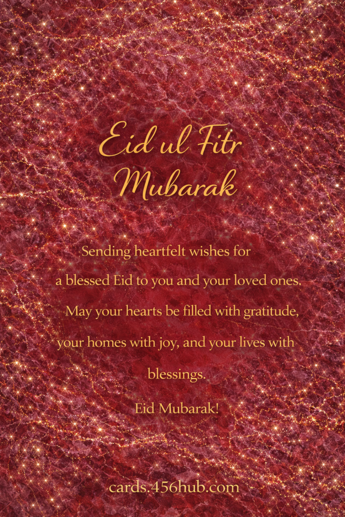 Eid ul fitr Mubarak greeting cards-for- Kids