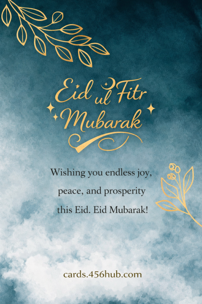 Eid ul fitr Mubarak greeting cards-for- Kids