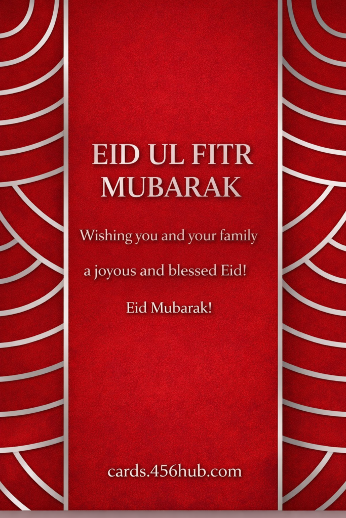 Eid ul fitr Mubarak greeting cards-for- Kids