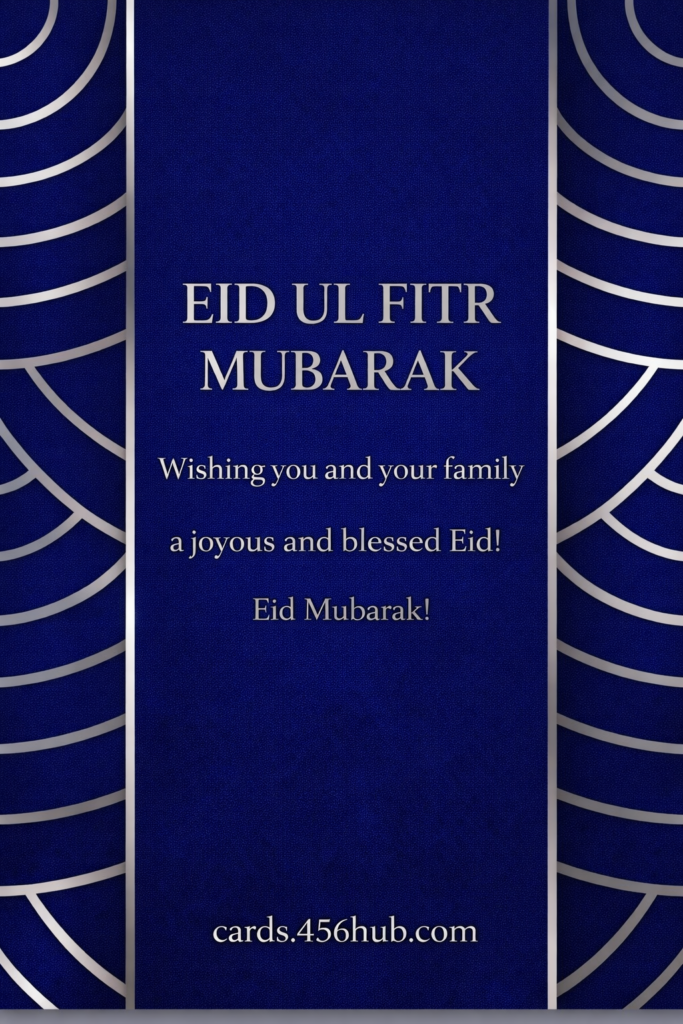 Eid ul fitr Mubarak greeting cards-for- Kids