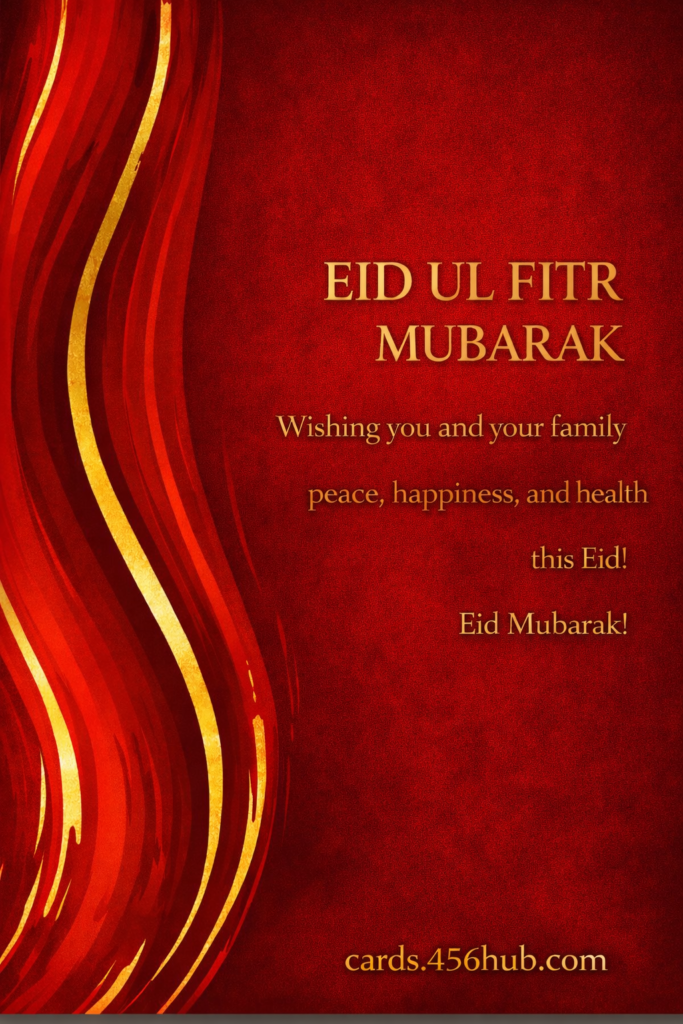 Eid ul fitr Mubarak greeting cards-for- Kids