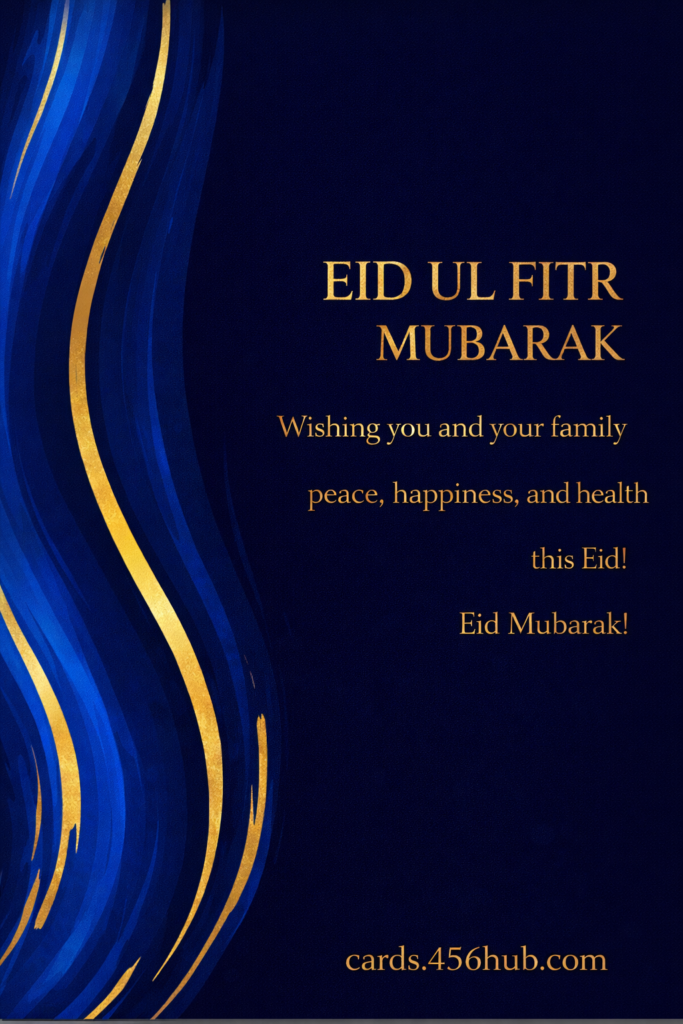 Eid ul fitr Mubarak greeting cards-for- Kids