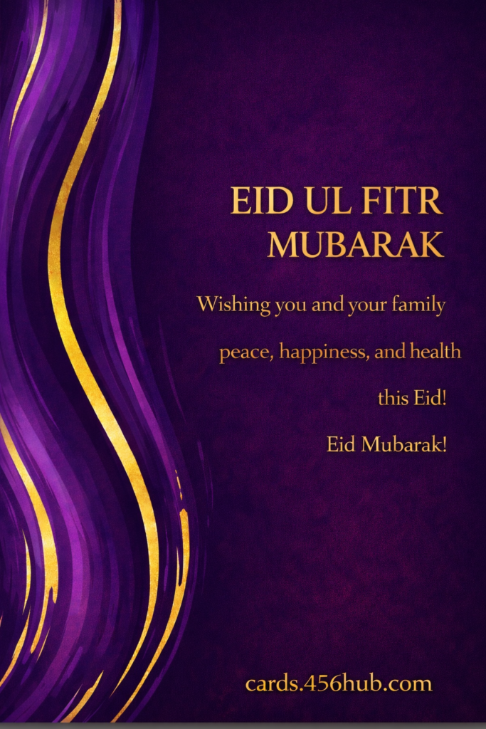 Eid ul fitr Mubarak greeting cards-for- Kids