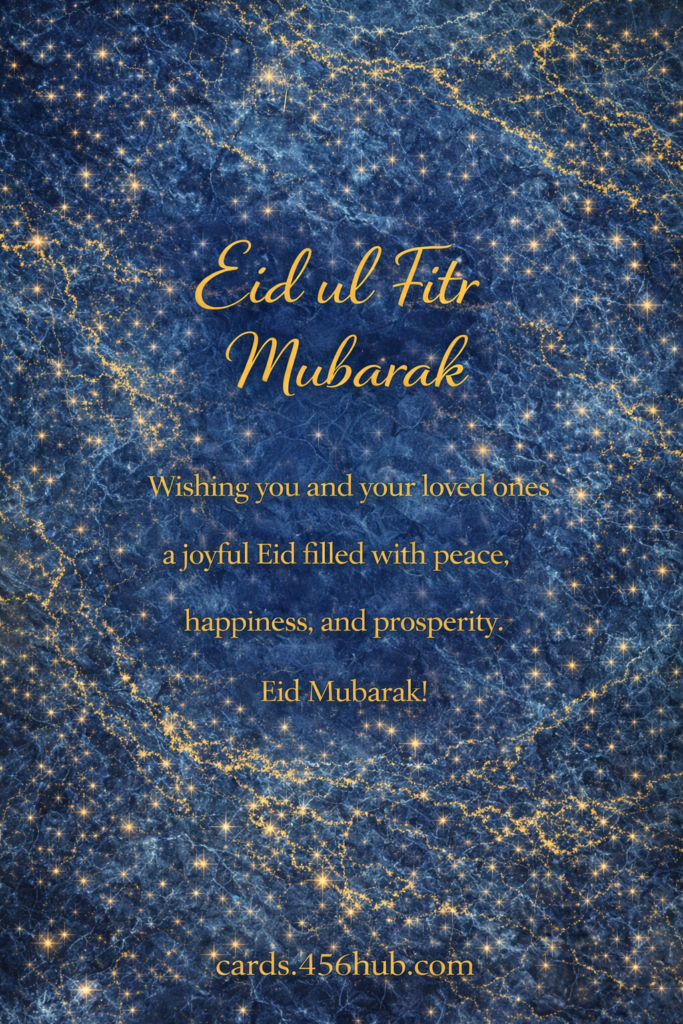 Eid ul fitr Mubarak greeting cards-for- Kids