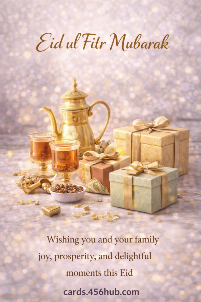Eid ul fitr Mubarak greeting cards-for- Kids