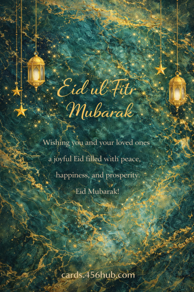 Eid ul fitr Mubarak greeting cards-for- Kids