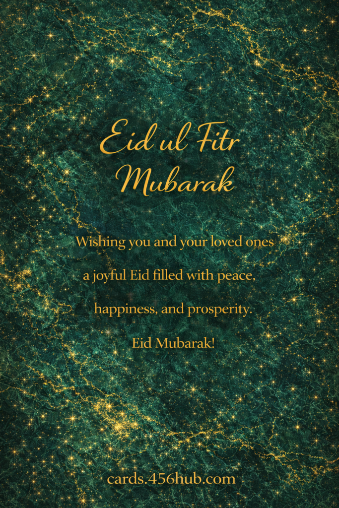 Eid ul fitr Mubarak greeting cards-for- Kids
